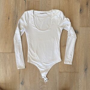 Abercrombie & Fitch Soft White Top
